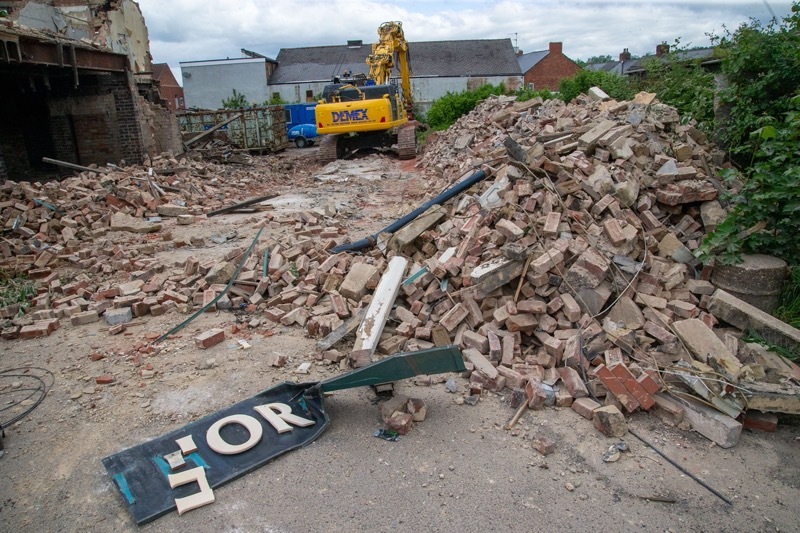 Other image for Demolition of eyesore pub finally underway